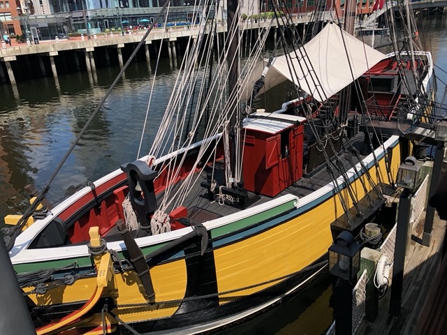 Another view of the ship -- it's really quite small