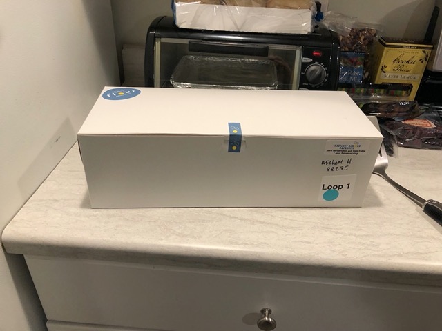 The hazelnut dacquoise cake made it all the way to Concord
