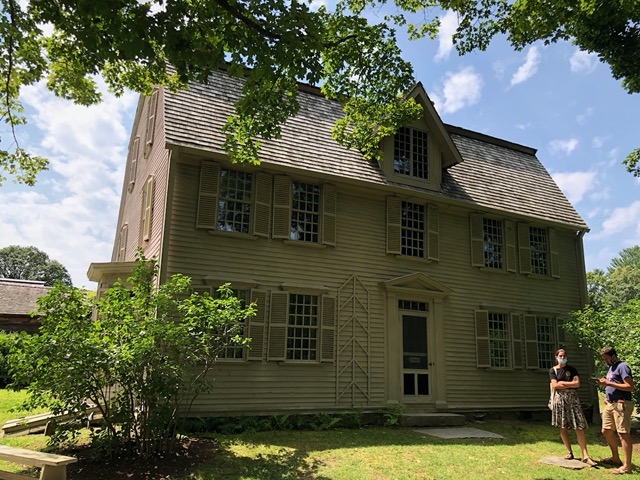 At the Old Manse overlooking the North Bridge