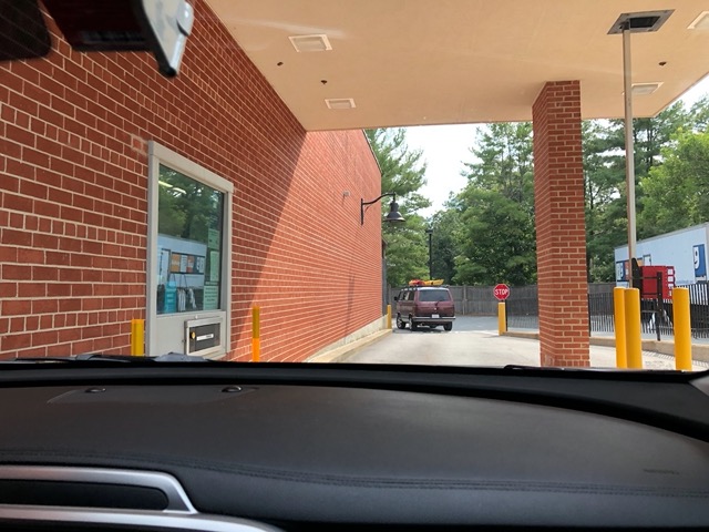 We went to a pharmacy in Lexington to get us all tested for Covid