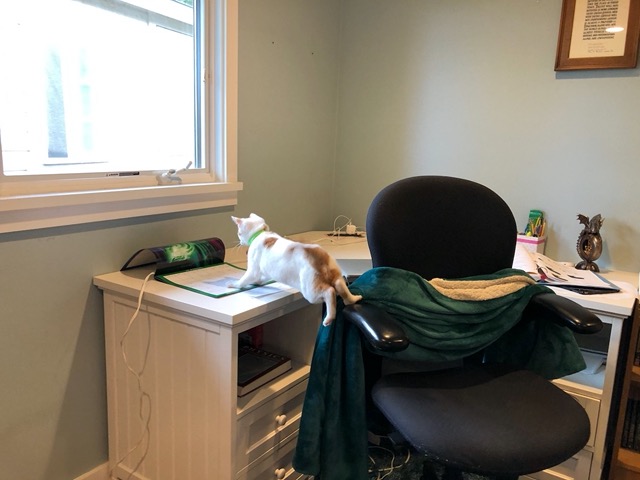 And how to get on the desk