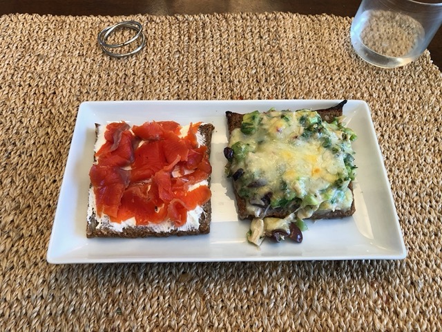 Rye and toppings