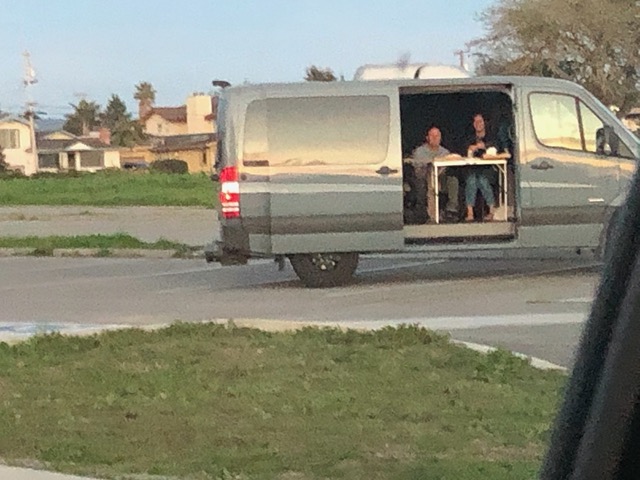 We weren't the only ones with this idea.  These folks have a whole setup!