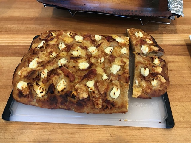 Foccacia, at the kids' request
