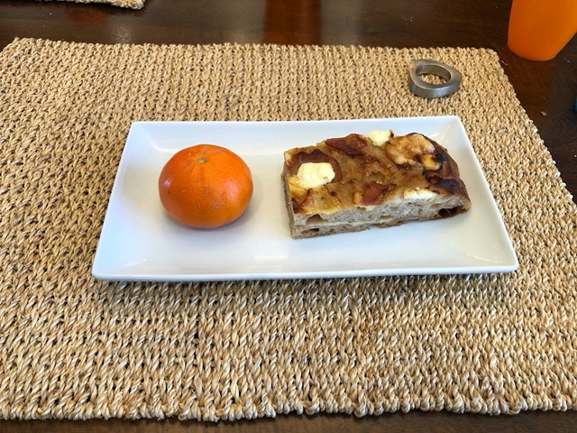 School lunch.  Not bad!