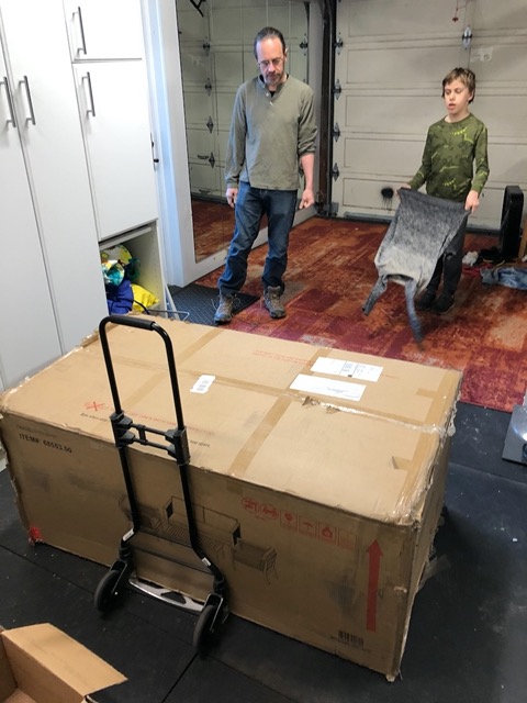 Our new patio furniture has arrived