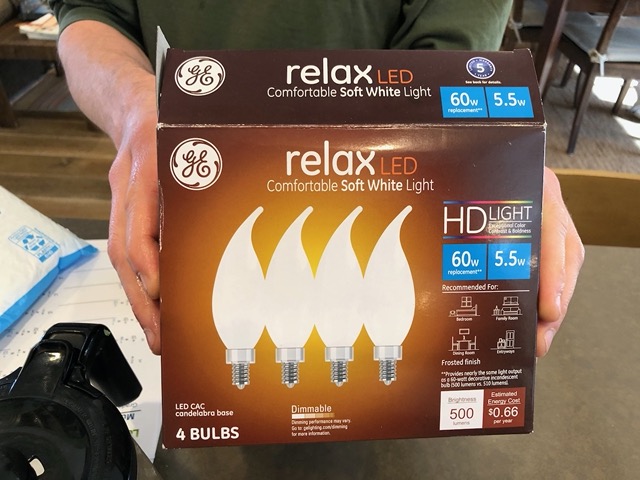 New LED lights.  These have almost completely replaced incandescents