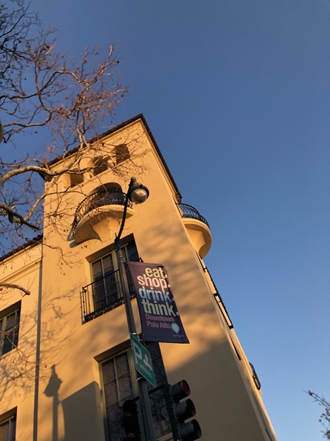 Beautiful light in Palo Alto