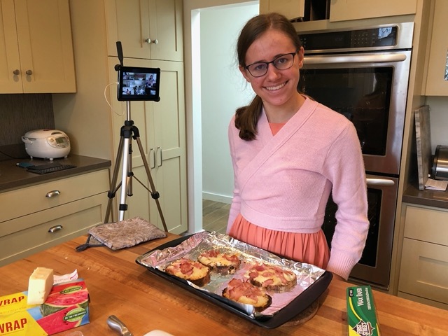 She shared them with all of us -- they're delicious!