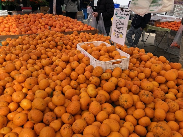 Citrus at the market