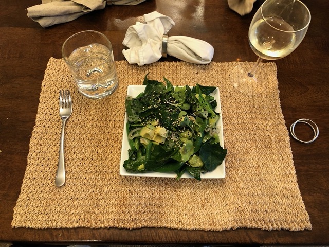 One of our favorite spring salads, with asparagus, favas, and seeds