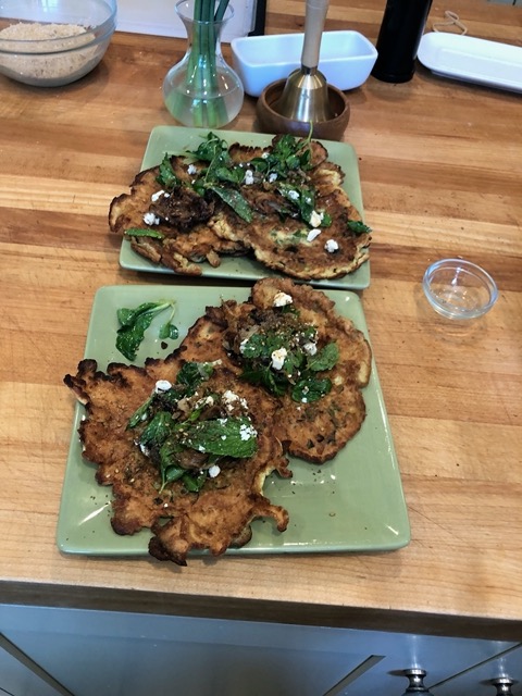More savory pancakes