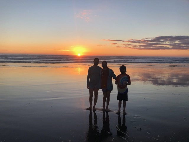 The three kids
