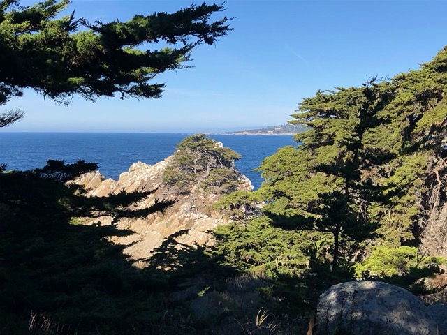 View north toward Carmel and Pacific Grove