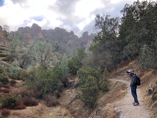 On the hike