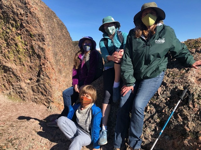 Near the top