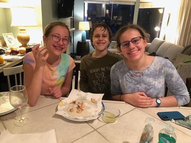 Fried squid for appetizers!