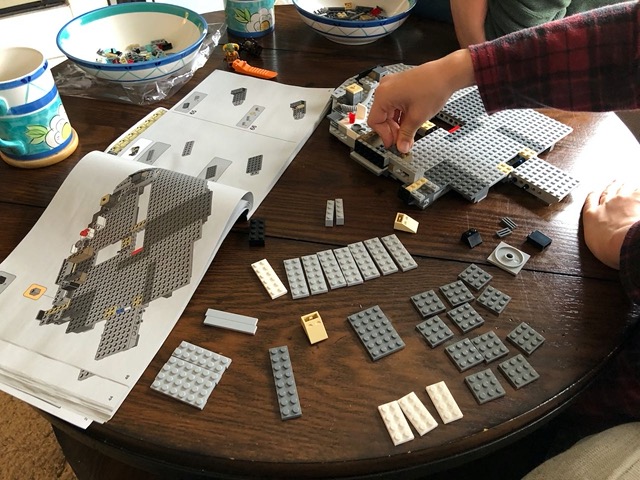We worked on the Millenium Falcon