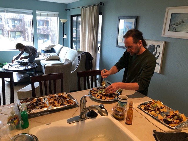 Nachos for lunch